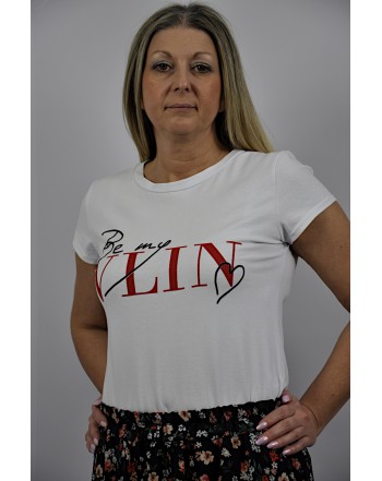 T-shirt Vlin White